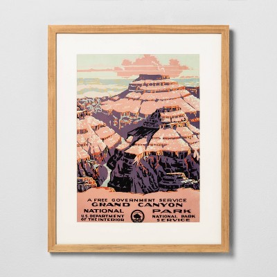 Photo 1 of 'Grand Canyon' Framed Wall Art - Hearth & Hand with Magnolia