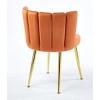 CAVINAS Modern Velvet Dining Chairs (Set of 2) with Gold Metal Leg,Accent Armchairs for Dining Room, Living Room - 4 of 4