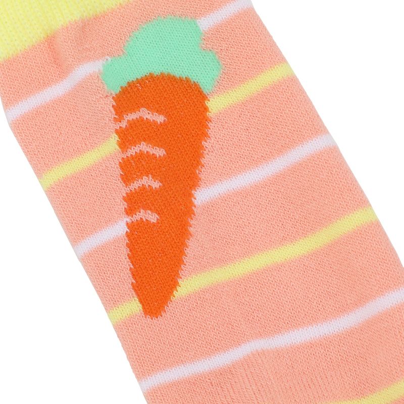 Youth Easter Themed Crew Socks 3-Pack - Vibrant and Fun Holiday Socks for Spring Celebrations, 4 of 7