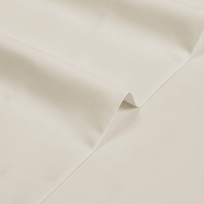 Ivory Queen Cotton Percale Deep Pocket Sheet Set for Kids