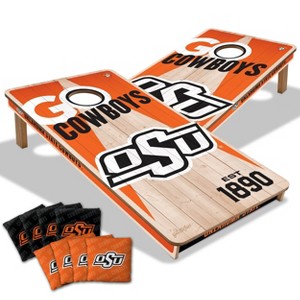 NCAA Oklahoma State Cowboys 2'x4' Wood Toss Game Set - 1 of 4