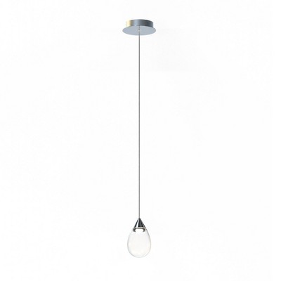 ET2 Lighting Dewdrop 1 - Light Pendant in  Polished Chrome