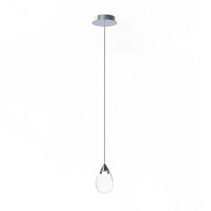 ET2 Lighting Dewdrop 1 - Light Pendant in  Polished Chrome - 1 of 2