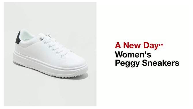 Women's Peggy Sneakers - A New Day™, 2 of 6, play video