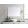 Elegant Lighting Bentley 1 light Chrome Bath Sconce - 2 of 4