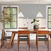 Rennnsan Eivora 12"W 1-Light Dome Modern Dimmable Pendant - 4 of 4