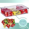Sorbus Storage Bins For Pantry & Fridge with Hinged Lids - Perfect Cabinet Organizer and Storage for Kitchen - 3 of 4