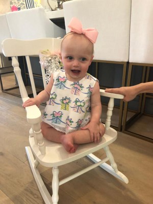 Baby girl rocking outlet chair