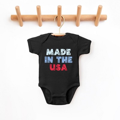 The Juniper Shop Made In The USA Pastel Baby Bodysuit