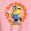 Boys' - Despicable Me Minions - A Lil Bit Bananas Graphic Long Sleeve Fleece Sweatshirt - 2 of 3