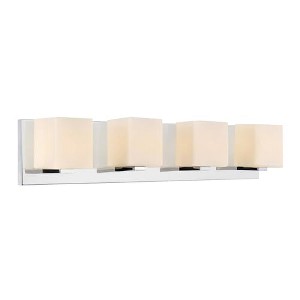 CWI Lighting Cristini 4 Light Bathroom Sconce With Satin Nickel Finish - 1 of 4