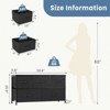 SKRAN Dresser For Bedroom,5 Storage Drawers,Fabric Closet Chests Organizer Tower Furniture With Wooden Top Metal Frame For Clothes, Guest Room - 3 of 4