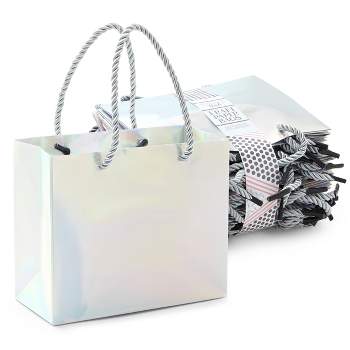 Silver Wrapping Tissue Paper Bulk for Gift Bags, 3 Metallic Colors (60 –  Sparkle and Bash