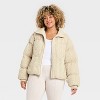 Women's Puffer Jacket - All In Motion™ Light Blue - 4 of 4
