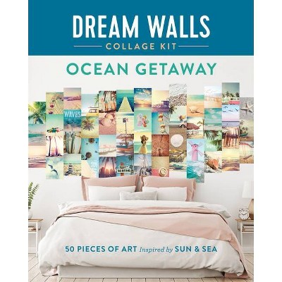 Dream Walls Collage Kit: Ocean Getaway - by Chloe Standish (Paperback)