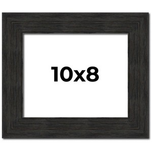PosterPalooza | Photo Size Contemporary Black Frame - UV Acrylic, Foam Board Backing, Hanging Hardware - 1 of 4