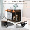 LOVMOR Decorative Dog Kennel with Drawer - 4 of 4