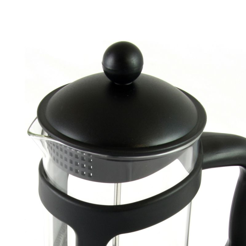 Mr. Coffee Brivio 28 Ounce Glass French Press Coffee Maker with Plastic Lid, 3 of 6