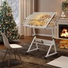 Racxily 1500 pieces Jigsaw Puzzle metal Table board for adults gift with 4 trays - 3 of 4