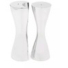 Nambe Hug Metal Alloy Salt & Pepper Shakers, Salt Sugar Spice Pepper Seasoning Bottle for Table, RV, Camp, BBQ,6 Inch - 3 of 4
