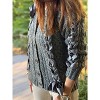 Women's Maxene Cardi Sweater - MOON RIVER - 3 of 4