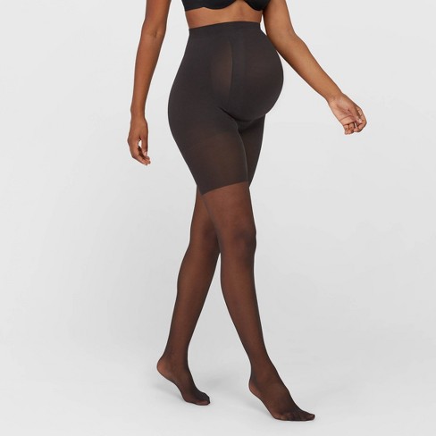 ASSETS by SPANX Maternity Perfect Pantyhose - Black 2