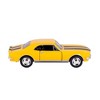 KiNSMART - 1967 Chevrolet Chevy Camaro Z28 5" 1:37 Scale Die Cast Metal Model Toy Classic Muscle Car (Yellow) - 2 of 4