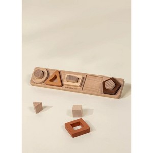 Coco Village -  Wooden Shapes Learning Set - 10 pcs - 1 of 4