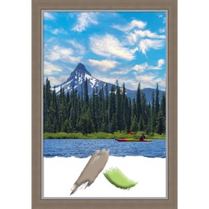 Amanti Art Eva Brown Narrow Picture Frame - 1 of 4