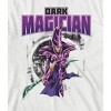 Yu-Gi-Oh Dark Magician Collegiate Style Crew Neck Short Sleeve Boys' White T-shirt - 2 of 3
