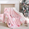Lomsoe Christmas Flannel Blanket, Soft Blanket, Cozy Lightweight Throw Blanket for Couch Bed Sofa. - 2 of 4