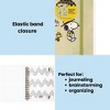 Yoobi 6"x8" Peanuts Journal Spiral with Elastic Band Beagle Scouts, School Supplies - 4 of 4