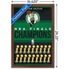 Trends International NBA Boston Celtics - Champions 24 Framed Wall Poster Prints - image 3 of 4