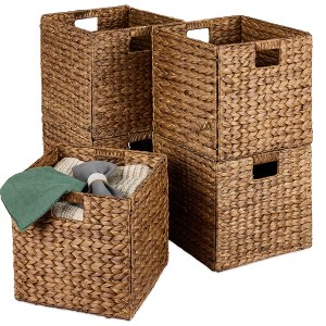 Best Choice Products Hyacinth Storage Baskets, Set of 5 - 1 of 4