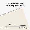 Smead End Tab Fastener File Folder, Shelf-Master  Reinforced Straight-Cut Tab, 2 Fasteners, Letter Size, Manila, 50 per Box (34115) - 4 of 4