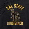 California State University Long Beach Large Cropped Hoodie Pullover Sweatshirt - 2 of 4