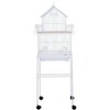 YML 5844 3/8 inches Bar Spacing Pagoda Bird Cage with Stand 18 inches x 14 inches /Small White - 3 of 4