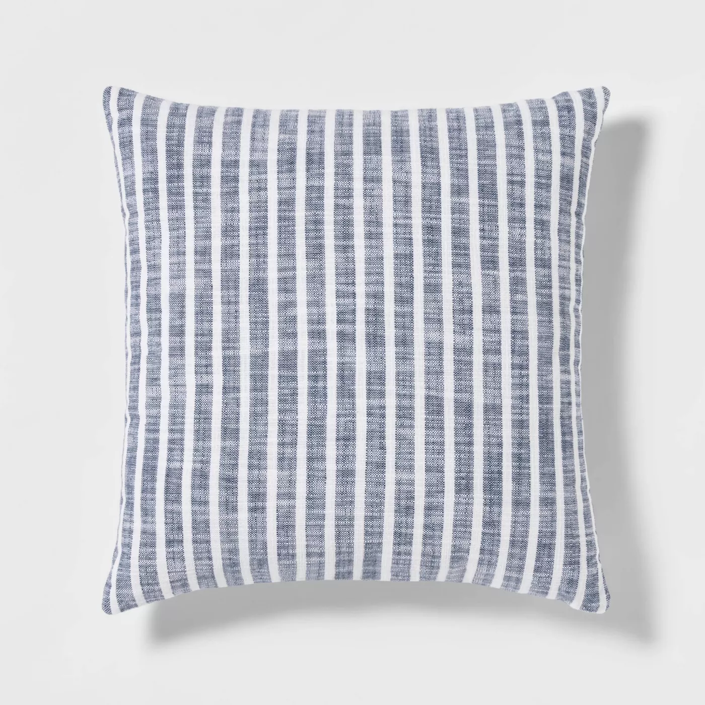 Woven Stripe Square Pillow - Threshold™ - image 1 of 4