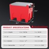 58 Gallon Portable Diesel Fuel Tank with 12v Electric Transfer Pump (10 GPM Flow), 13.1Ft Hose, Auto Nozzle & 360¡ã Swivel Connector - 3 of 4