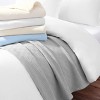 Host & Home Cotton Blanket (Throw) 50x70 Light Grey - image 4 of 4