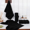 American Soft Linen 4 Piece 100% Cotton 16x28" Salem Hand Towel Set - 2 of 4