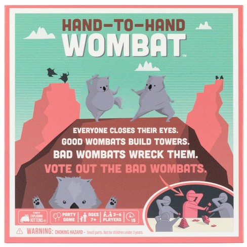 Hand-to-Hand Wombat Game by Exploding Kittens - image 1 of 4