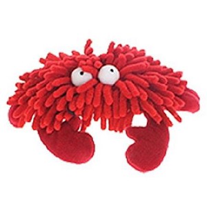 Multipet Sea Shammie Plush Crab Dog Toy in Red - 1 of 1