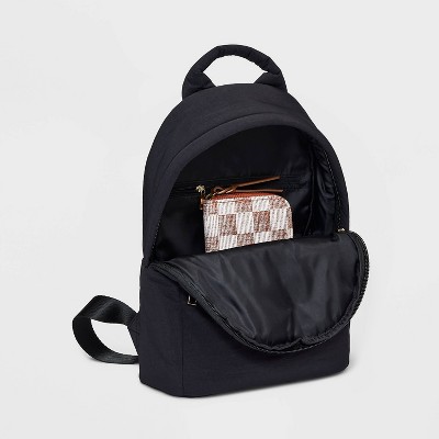 11.25&#34; Mini Puff Dome Backpack - A New Day&#8482; Black