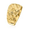 Ross-Simons Italian 14kt Yellow Gold Basketweave-Pattern Ring - 3 of 4