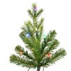 Vickerman Moutauk Pencil Pine Artificial Christmas Tree - 2 of 3
