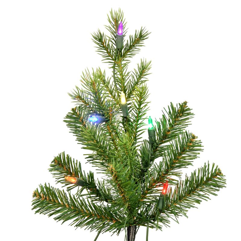 Vickerman Moutauk Pencil Pine Artificial Christmas Tree, 2 of 4