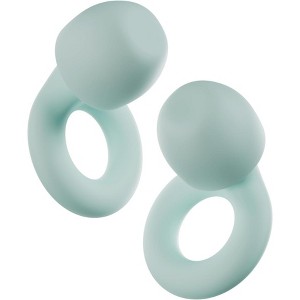 Attop Quiet 2 Ear Plugs - Ultra-Comfy Reusable Noise-Reducing Earplugs Flexible Hearing Protection Purple - 1 of 4