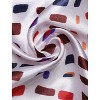 Allegra K Women's Floral Leopard Polka Dots Striped Print Square Kerchief Neck Scarf Shawl - 4 of 4