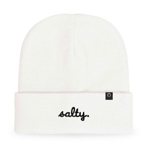 Dalix Salty Embroidered Beanie Warm Winter Knit Hat Women - 1 of 4